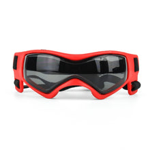 Load image into Gallery viewer, Pet Anti-UV Soft Frame Goggles Dog Sunglasses, Red, Black
