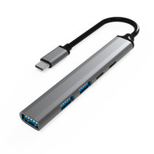 Load image into Gallery viewer, U5 Type-C Extender USB3.0 Splitter Multi-Port Expansion Dock, Number of interfaces: 4 in 1 (USB), 5 in 1 (Type-C), 4 in 1 (Type-C), 4 in 1 (USB)
