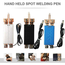 Load image into Gallery viewer, Integrated Spot Welder DIY Mini Handheld Welding Pen, White, Black, Blue