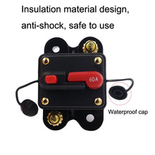 Load image into Gallery viewer, CB2 Car RV Yacht Audio Modification Automatic Circuit Breaker Switch, 30A, 40A, 50A, 60A, 100A, 150A, 250A, 300A