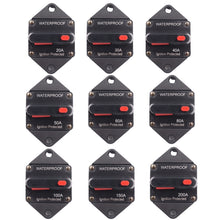 Load image into Gallery viewer, CB10 Car Audio Modified Automatic Circuit Breakerion, 20A, 30A, 40A, 50A, 60A, 80A, 100A, 150A, 200A