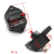 Load image into Gallery viewer, CB10 Car Audio Modified Automatic Circuit Breakerion, 20A, 30A, 40A, 50A, 60A, 80A, 100A, 150A, 200A