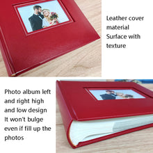 Load image into Gallery viewer, N55060 6 inch Couple Memorial Album, Red, Blue, Black, White