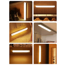 Load image into Gallery viewer, Magnetic Rechargeable Cabinet Bedside Human Body Induction Lamp, Specification:, 200 mAh Without Switch 15cm, 400 mAh Without Switch 15cm, 600 mAh  With Switch 25cm, 900 mAh With Switch 35cm