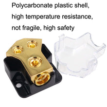 Load image into Gallery viewer, DB31 Car Audio Amplifier Modified Insurance 1 Point 2 Splitter, Copper, Zinc Alloy
