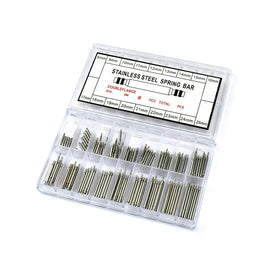 270 PCS / Box C015 8-25mm Stainless Steel Seamless Box Packing Spring Bar, 180 PCS / Box C014 8-25mm, 270 PCS / Box C015 8-25mm, 360 PCS / Box C016 8-25mm