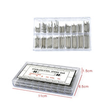 Load image into Gallery viewer, 270 PCS / Box C015 8-25mm Stainless Steel Seamless Box Packing Spring Bar, 180 PCS / Box C014 8-25mm, 270 PCS / Box C015 8-25mm, 360 PCS / Box C016 8-25mm