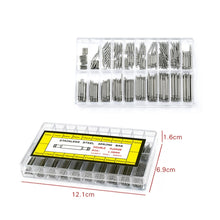 Load image into Gallery viewer, Stainless Steel Seamless Box Packing Spring Bar, 400 PCS / Box G084 6-25mm