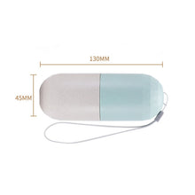 Load image into Gallery viewer, Wheat Straw Pill Storage Box Sealed 7 Days Pill Box, Pill Storage Box