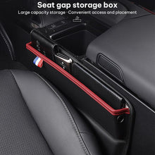 Load image into Gallery viewer, SUSISUN 049 Multifunctional Car Seat Slit Storage Box, Black, Brown, Wine Red, Beige, Black (One Pair), Brown (One Pair), Wine Red (One Pair), Beige (One Pair)
