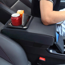 Load image into Gallery viewer, Car Armrest Box Increased Support With Rear Seat Water Cup Holder, Beige, Black, Brown