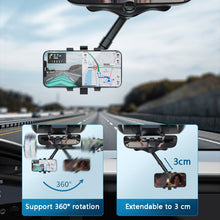 Load image into Gallery viewer, ZJ099 360 Degree Rotating Car Rearview Mirror Phone Holder, ZJ099