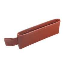 Load image into Gallery viewer, Car Seat Clamp Storage Box, Seat Clamp Beige, Seat Clamp Black, Black Red Side, Seat Clamp Brown