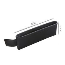 Load image into Gallery viewer, Car Seat Clamp Storage Box, Seat Clamp Black, Black Red Side, Seat Clamp Brown, Seat Clamp Beige