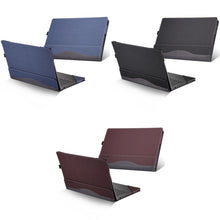 Load image into Gallery viewer, PU Leather Laptop Protective Case For HP Envy X360 15-BP / CN / DR / DS, Blue, Black, Wine Red