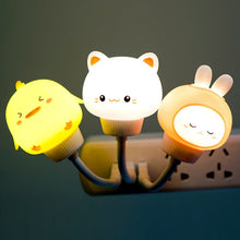 Load image into Gallery viewer, Cartoon USB Power Mini Night Light, Direct Plug-in, Remote Control Version