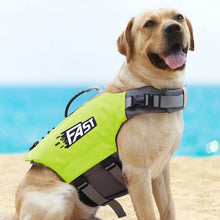 Load image into Gallery viewer, Reflective Printed Pet Dog Life Jacket Swimsuit, S, M, L, XL