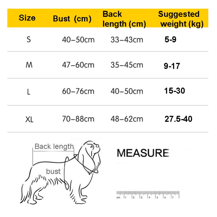 Reflective Printed Pet Dog Life Jacket Swimsuit, S, M, L, XL