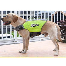 Load image into Gallery viewer, Reflective Printed Pet Dog Life Jacket Swimsuit, S, M, L, XL
