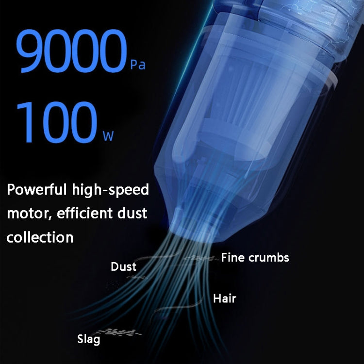 FL-8803 Portable Handheld Car Vacuum Cleaner, Style:, 3.7V Wireless Charging (Black), 3.7V Wireless Charging (White), 7.4V Charging Upgrade (Black), 7.4V Charging Upgrade (White), 12V Car Plug-in (Black), 12V Car Plug-in (White)