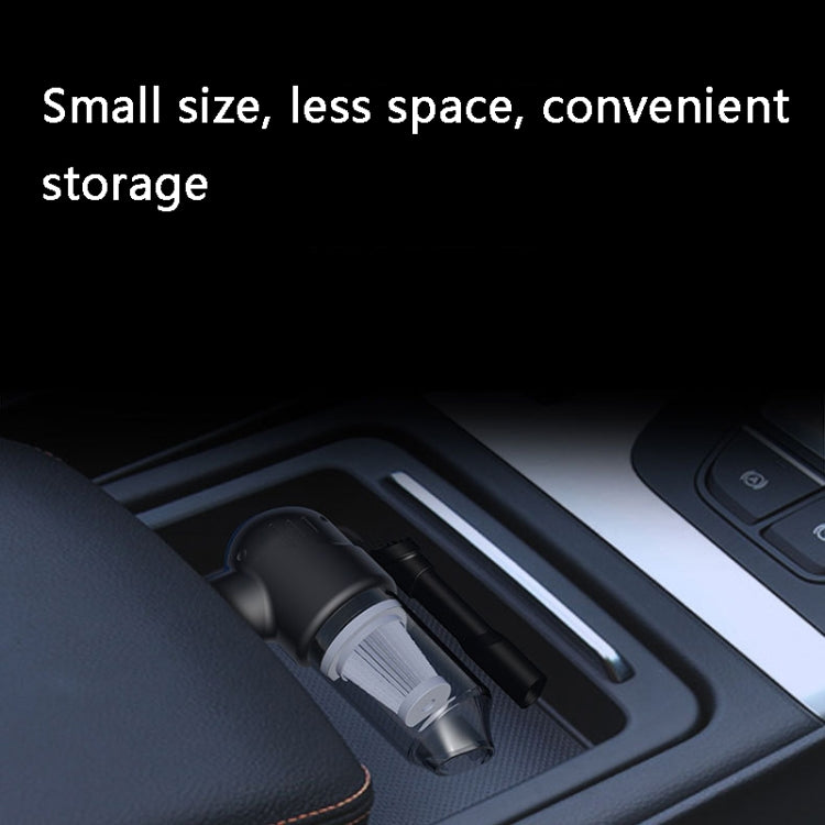 FL-8803 Portable Handheld Car Vacuum Cleaner, Style:, 3.7V Wireless Charging (Black), 3.7V Wireless Charging (White), 7.4V Charging Upgrade (Black), 7.4V Charging Upgrade (White), 12V Car Plug-in (Black), 12V Car Plug-in (White)