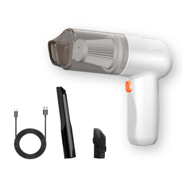 FL-8803 Portable Handheld Car Vacuum Cleaner, Style:, 3.7V Wireless Charging (Black), 3.7V Wireless Charging (White), 7.4V Charging Upgrade (Black), 7.4V Charging Upgrade (White), 12V Car Plug-in (Black), 12V Car Plug-in (White)
