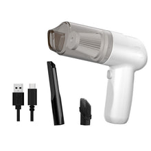 Load image into Gallery viewer, FL-8803 Portable Handheld Car Vacuum Cleaner, Style:, 3.7V Wireless Charging (Black), 3.7V Wireless Charging (White), 7.4V Charging Upgrade (Black), 7.4V Charging Upgrade (White), 12V Car Plug-in (Black), 12V Car Plug-in (White)