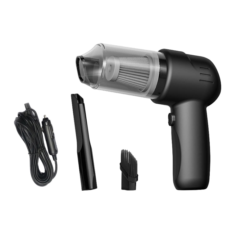FL-8803 Portable Handheld Car Vacuum Cleaner, Style:, 3.7V Wireless Charging (Black), 3.7V Wireless Charging (White), 7.4V Charging Upgrade (Black), 7.4V Charging Upgrade (White), 12V Car Plug-in (Black), 12V Car Plug-in (White)