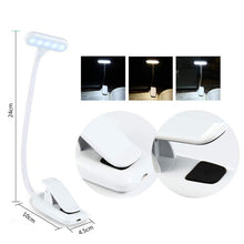 Load image into Gallery viewer, 8021 Mini Book Clip Light LED Music Score Eye Protection Reading Lamp
