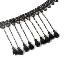 Load image into Gallery viewer, Fringe Lace Gothic Lolita Vintage Necklace,Style:, 1530, 1531, 1532 Black, 1532 Red, 1533, 1534, 1535, 1555, 1556, 1557