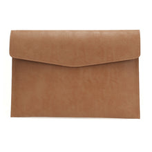 Load image into Gallery viewer, PU Leather Litchi Pattern Sleeve Case For 13.3 Inch Laptop, Style:, Single Bag (Light Brown), Single Bag  (Dark Brown), Single Bag ( Black ), Liner Bag + Power Bag  (Light Brown), Liner Bag + Power Bag  (Dark Brown), Liner Bag + Power Bag  (Black)