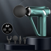 Load image into Gallery viewer, HB-008  Triangular Electric Fascia Gun Body Massage Gun, LCD Style, Button Style