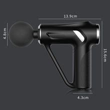 Load image into Gallery viewer, HB-008  Triangular Electric Fascia Gun Body Massage Gun, LCD Style, Button Style