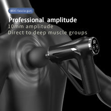 Load image into Gallery viewer, HB-008  Triangular Electric Fascia Gun Body Massage Gun, LCD Style, Button Style