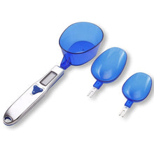 Load image into Gallery viewer, 500g / 0.5g Kitchen Scale Electronic Measuring Spoon Scale With Three Spoons, 500g / 0.5g, 300g / 0.1g
