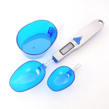 Load image into Gallery viewer, 500g / 0.5g Kitchen Scale Electronic Measuring Spoon Scale With Three Spoons, 500g / 0.5g, 300g / 0.1g