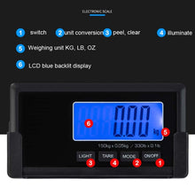 Load image into Gallery viewer, Wireless Transmission Split Scale Electronic Scale Portable Express Scale Animal Scale,CN Plug, 180kg / 0.1kg