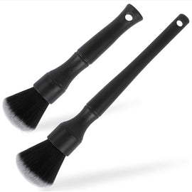 Car Air Conditioner Outlet Brush Interior Cleaning Soft Brush, Small+Large Black, Small+Large Blue, Small+Large Red
