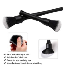 Load image into Gallery viewer, Car Air Conditioner Outlet Brush Interior Cleaning Soft Brush, Small+Large Black, Small+Large Blue, Small+Large Red