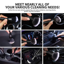 Load image into Gallery viewer, Car Air Conditioner Outlet Brush Interior Cleaning Soft Brush, Small+Large Black, Small+Large Blue, Small+Large Red