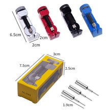 Load image into Gallery viewer, Metal Adjustable Height Watch Band Link Pin Remover, No.2068 Adjusting Repair Tool Black, No.2068 Adjusting Repair Tool Silver, No.2068 Adjusting Repair Tool Red, No.2068 Adjusting Repair Tool Blue