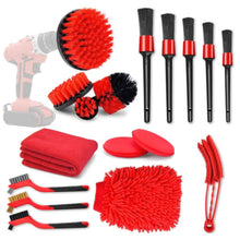 Load image into Gallery viewer, Car Wash Cleaning Brush Waterproof Car Wash Gloves, 18 PCS / Set