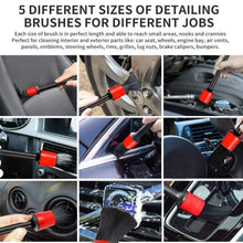 Load image into Gallery viewer, Car Wash Cleaning Brush Waterproof Car Wash Gloves, 18 PCS / Set