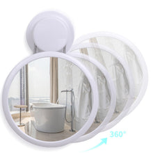 Load image into Gallery viewer, Nail Free Bathroom Mirror Rotating Folding Makeup Mirror