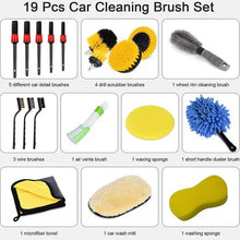 Load image into Gallery viewer, Car Wheel Cleaning Brush Interior Detail Brush, 19 PCS / Set