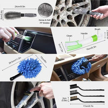 Load image into Gallery viewer, Car Wheel Cleaning Brush Interior Detail Brush, 19 PCS / Set