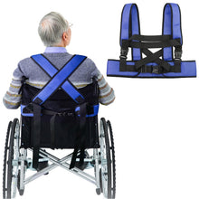 Load image into Gallery viewer, LYAQD-3 Postoperative Anti-Fall Wheelchair Adjustable Seat Belt, LYAQD-3 Blue