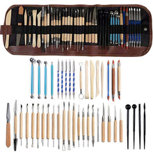 Load image into Gallery viewer, 43 In 1 Clay Tool Combination Set with Storage Bag, 43 In 1 Clay Tool