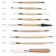 Load image into Gallery viewer, 43 In 1 Clay Tool Combination Set with Storage Bag, 43 In 1 Clay Tool