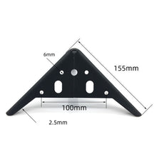 Load image into Gallery viewer, LH-XY-0010 Sofa Cabinet Metal Leg Furniture Leg, Height:, 12cm, 15cm, 19cm, 25cm, 12cm Matte Black, 15cm Matte Black, 12cm Brushed Blue), 15cm Brushed Blue), 19cm Matte Black, 19cm Brushed Blue), 25cm Brushed Blue), 25cm Matte Black